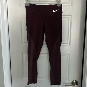 Women’s Nike Yoga Capri Pants in Dri-Fit material